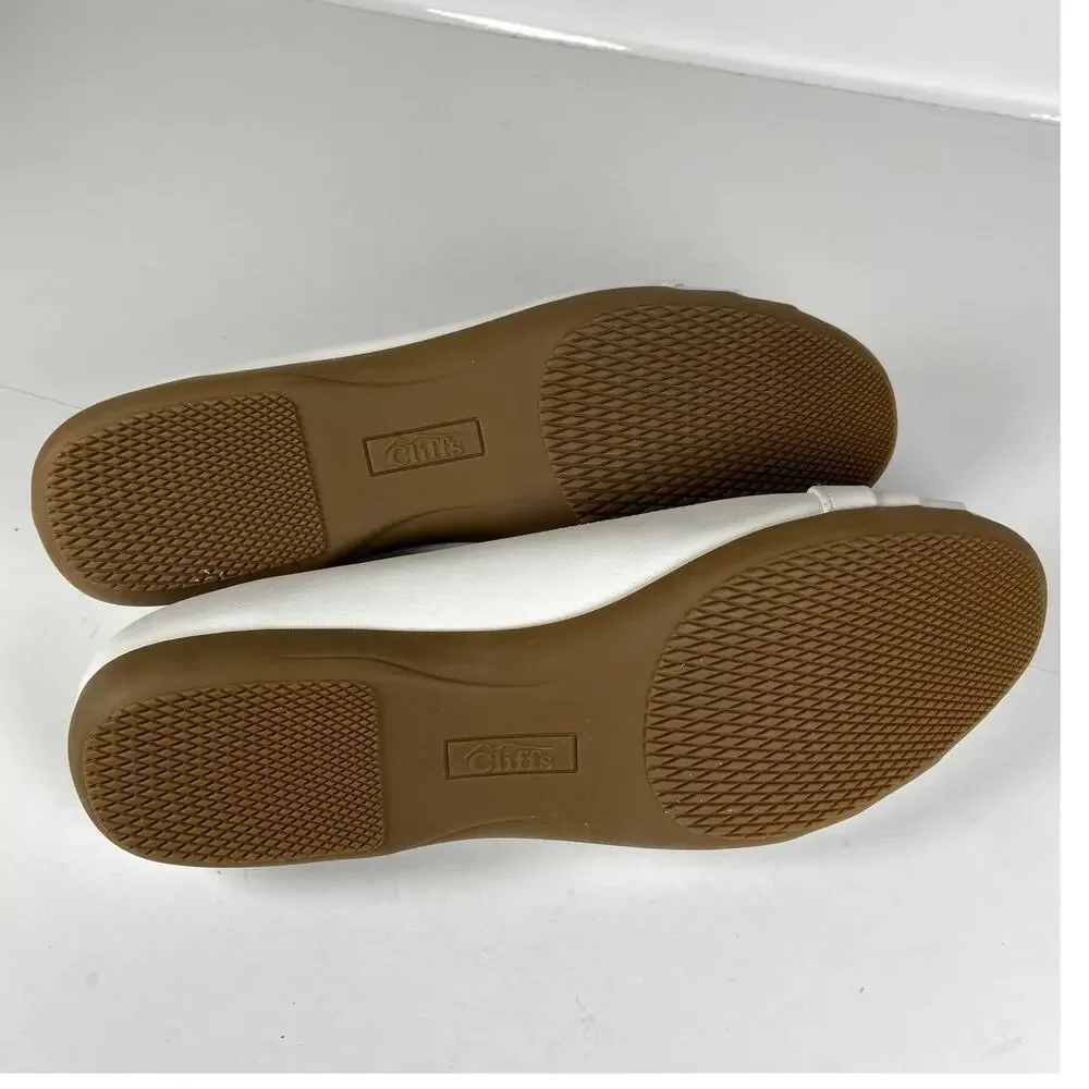 Cliffs by White Mountain Clara White Ballet Flat Womens Size 11 - Picture 6 of 8